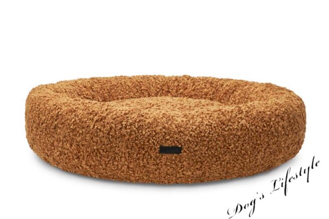 Orthopedische Hondenmand Donut Boucle Lex Terracotta - Afbeelding 4