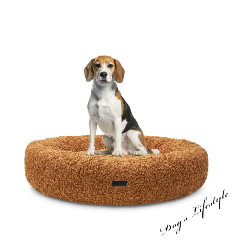 Orthopedische Hondenmand Donut Boucle Lex Terracotta