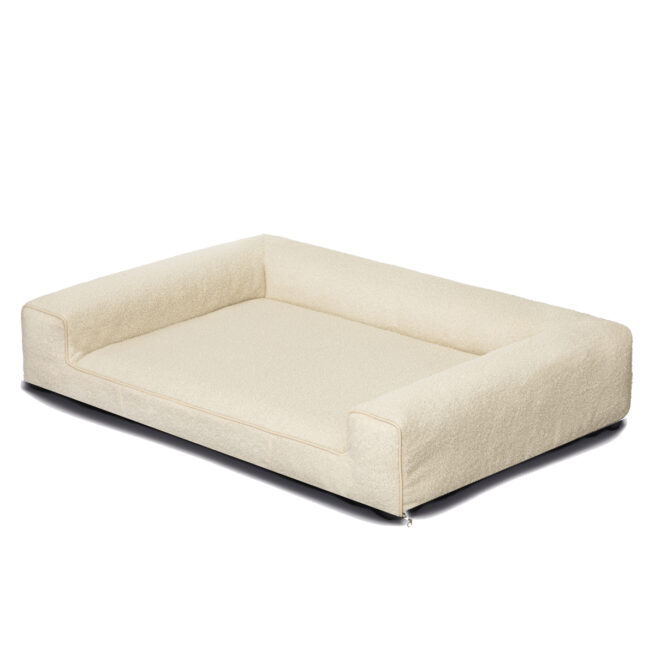 Orthopedische Hondenmand Lounge Bed Boucle Ivoor - Afbeelding 4