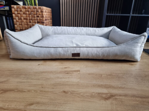 Orthopedische Hondenmand Actie Ribbed Lichtrijs