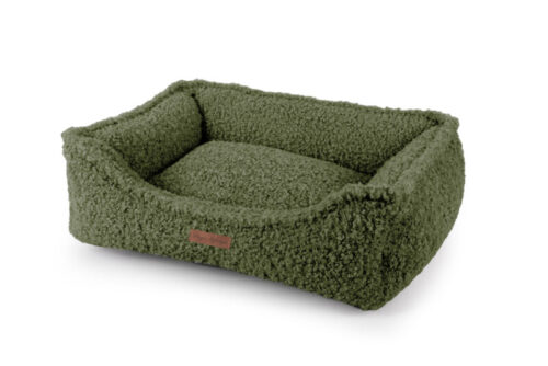 Hondenmand Boucle Snuggle Premium Mosgroen *Pre-Order