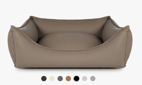 Hondenmand Leer Premium