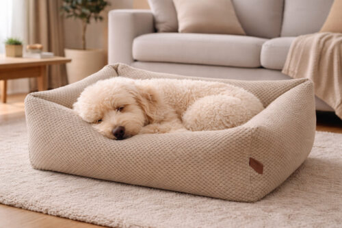 Hondenmand Supersoft Taupe