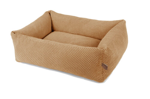 Grote hondenmand Hondenbed Surplus Rotan Bed Hondenmand Supersoft Mosterd