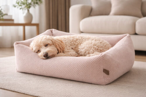 Hondenmand Supersoft Roze Pastel