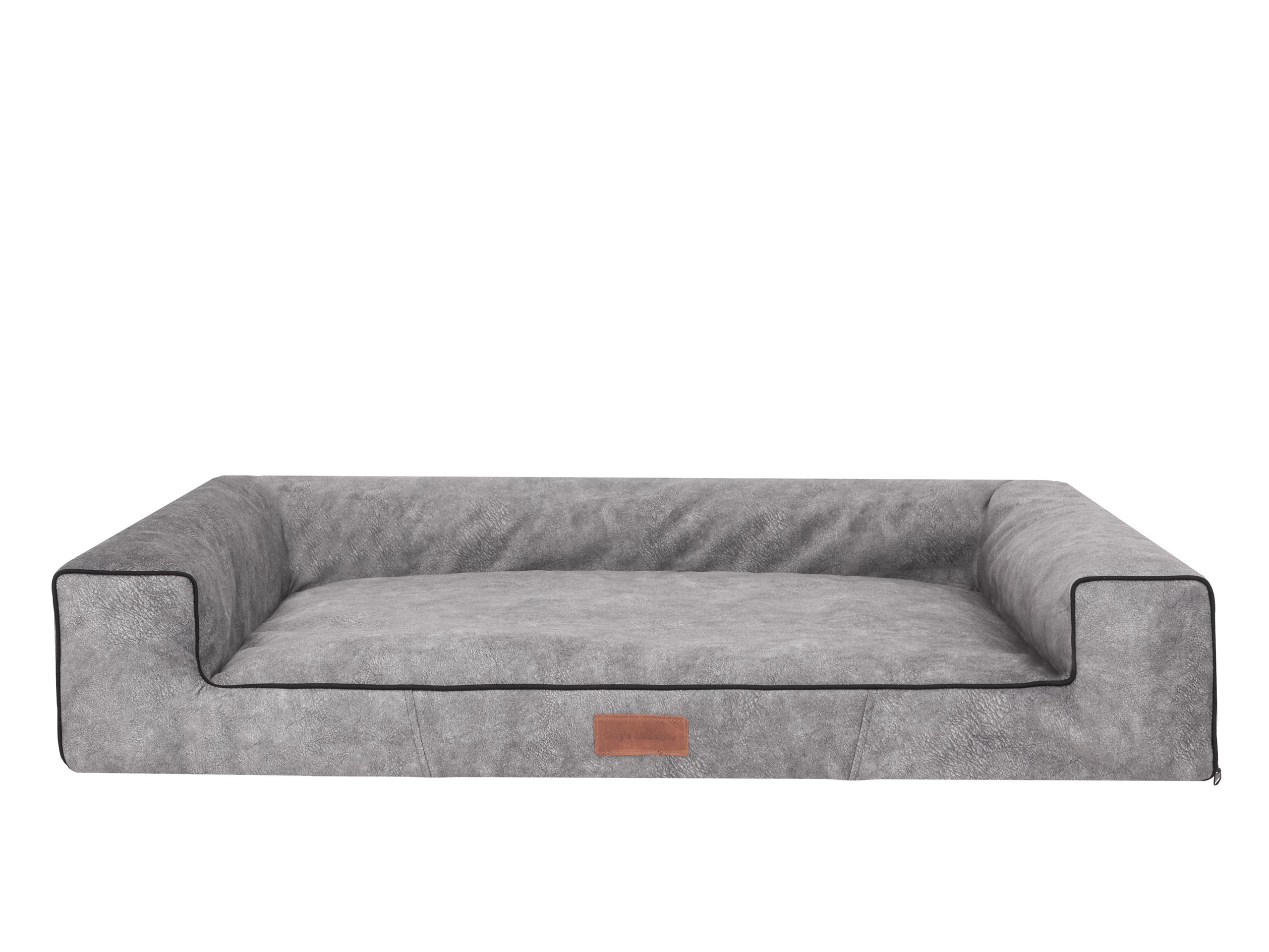 Dog's Lifestyle Orthopedische Hondenmand Lounge Bed Misty Grijs Orthopedische Hondenmand Lounge Bed Misty Grijs