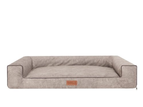 Grote hondenmand Hondenbed Surplus Rotan Bed Orthopedische Hondenmand Lounge Bed Misty Taupe