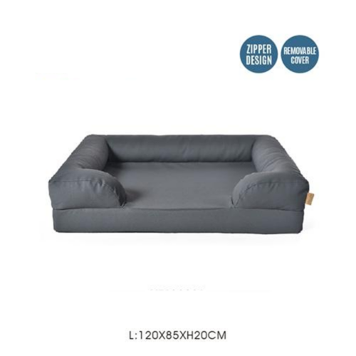 Hondenmand Waterproof Lounge Bed Antraciet 120cm