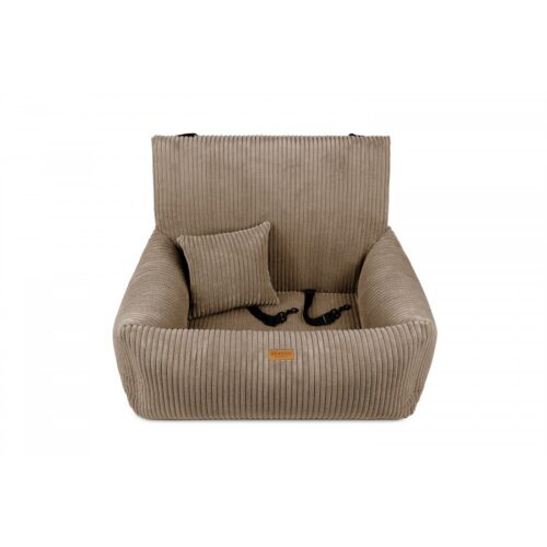 Car Seat / Autostoel Hond Hondenautostoel Milano Taupe Orthopedische met VISCO Memory Foam<div class="yasr-vv-stars-title-container"><div class='yasr-stars-title yasr-rater-stars'
id='yasr-visitor-votes-readonly-rater-4e389a363c0c6'
data-rating='0'
data-rater-starsize='16'
data-rater-postid='220818'
data-rater-readonly='true'
data-readonly-attribute='true'
></div><span class='yasr-stars-title-average'>0 (0)</span></div> Hondenautostoel Milano Taupe Orthopedische met VISCO Memory Foam