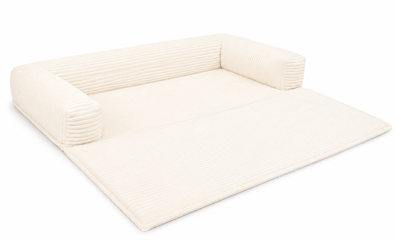 Bankbeschermer Hond Bankbeschermer Hond Deluxe Rib Corduroy Ivoor | Wasbare Hondenmand Bankbeschermer Hond Deluxe Rib Corduroy Ivoor | Wasbare Hondenmand
