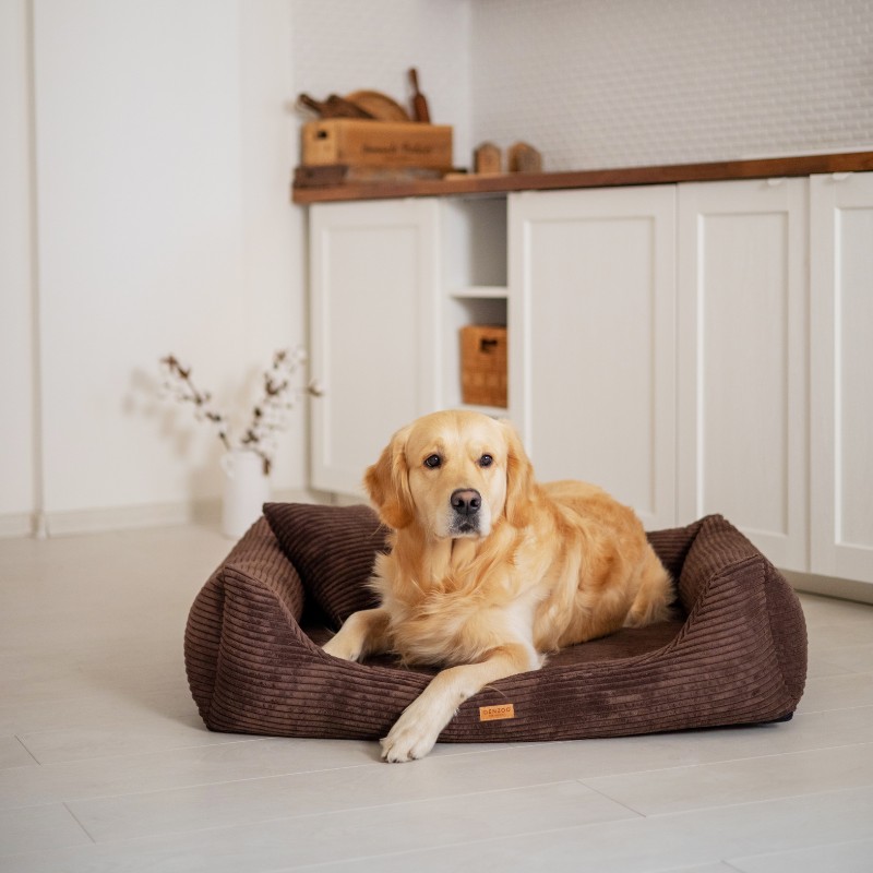 Denzoo hondenmanden Orthopedische Hondenmand Rimini Brede Rib Corduroy & VISCO Memory Foam Orthopedische Hondenmand Rimini Brede Rib Corduroy & VISCO Memory Foam - Afbeelding 21