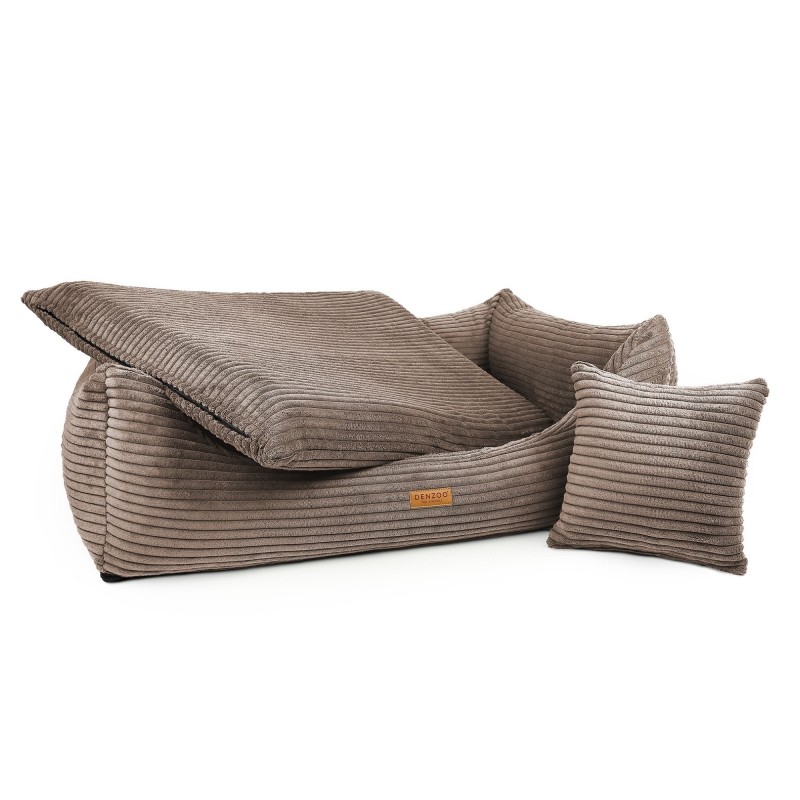 Denzoo hondenmanden Orthopedische Hondenmand Rimini Brede Rib Corduroy & VISCO Memory Foam Orthopedische Hondenmand Rimini Brede Rib Corduroy & VISCO Memory Foam - Afbeelding 41
