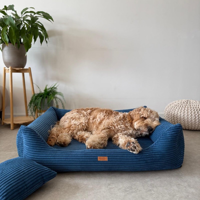 Denzoo hondenmanden Orthopedische Hondenmand Rimini Brede Rib Corduroy & VISCO Memory Foam Orthopedische Hondenmand Rimini Brede Rib Corduroy & VISCO Memory Foam - Afbeelding 36