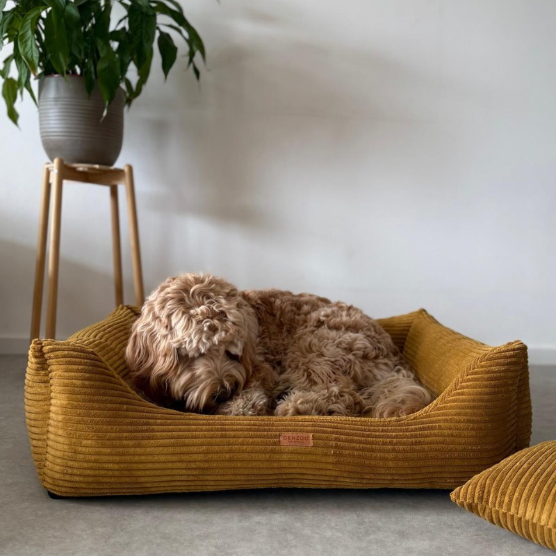 Denzoo hondenmanden Orthopedische Hondenmand Rimini Brede Rib Corduroy & VISCO Memory Foam Orthopedische Hondenmand Rimini Brede Rib Corduroy & VISCO Memory Foam - Afbeelding 27