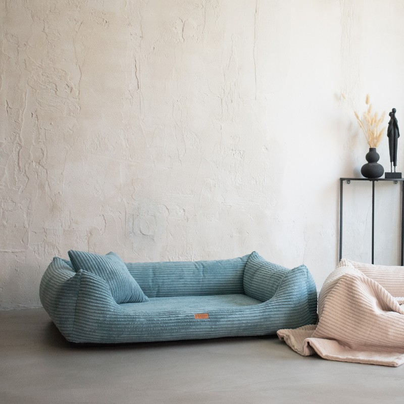 Denzoo hondenmanden Orthopedische Hondenmand Rimini Brede Rib Corduroy & VISCO Memory Foam Orthopedische Hondenmand Rimini Brede Rib Corduroy & VISCO Memory Foam - Afbeelding 47