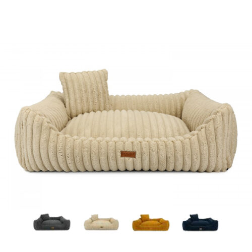 Grote hondenmand Hondenbed Surplus Rotan Bed Denzoo Palermo – Orthopedische Hondenmand met VISCO Memory Foam