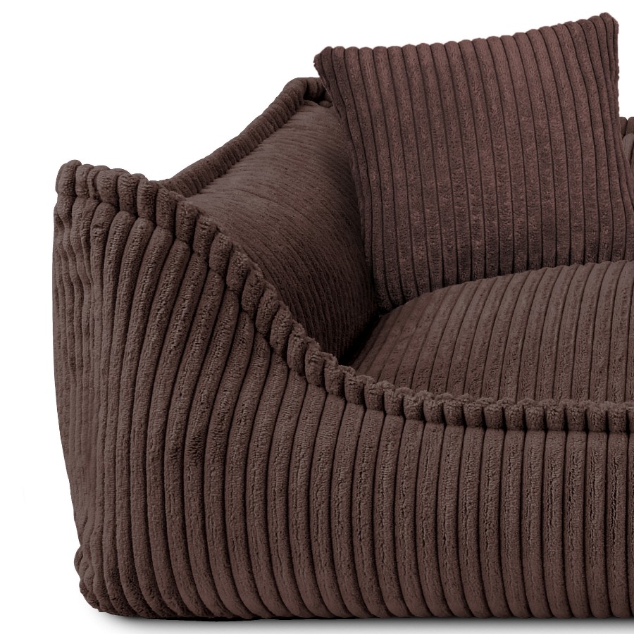 Denzoo Orthopedische Hondenmanden Orthopedische Hondenmand Milano Ribbed Bruin – Visco Memory Foam – Luxe & Wasbaar Orthopedische Hondenmand Milano Ribbed Bruin – Visco Memory Foam – Luxe & Wasbaar - Afbeelding 4