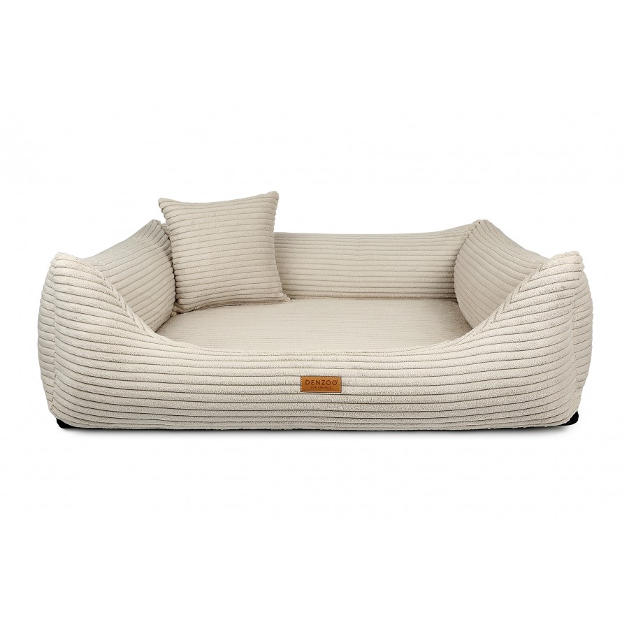 Denzoo hondenmanden Orthopedische Hondenmand Rimini Brede Rib Corduroy & VISCO Memory Foam Orthopedische Hondenmand Rimini Brede Rib Corduroy & VISCO Memory Foam - Afbeelding 3
