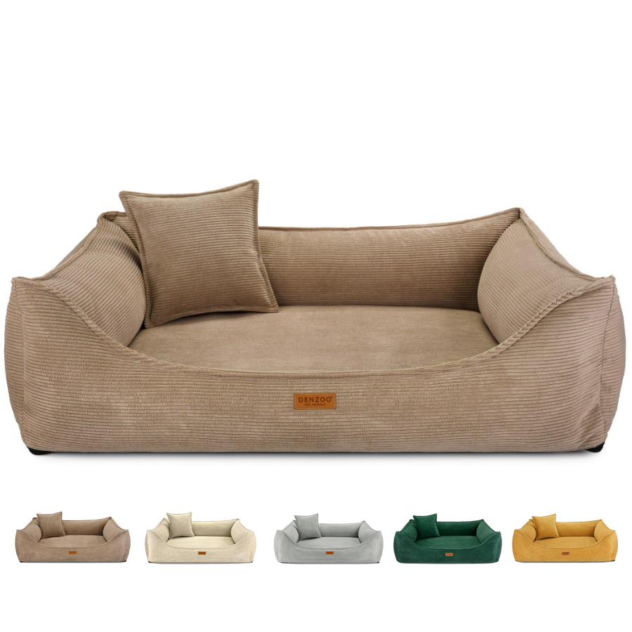 Denzoo hondenmanden Orthopedisch hondenmand Rib Torino met VISCO MEMORY foam Orthopedisch hondenmand Rib Torino met VISCO MEMORY foam