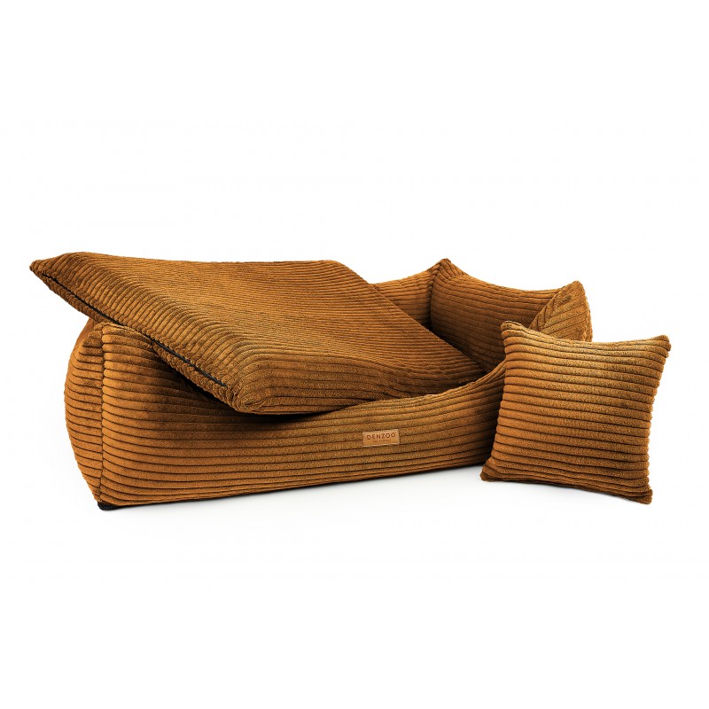 Denzoo hondenmanden Orthopedische Hondenmand Rimini Brede Rib Corduroy & VISCO Memory Foam Orthopedische Hondenmand Rimini Brede Rib Corduroy & VISCO Memory Foam - Afbeelding 24