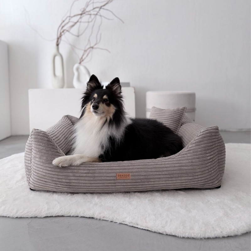 Denzoo hondenmanden Orthopedische Hondenmand Rimini Brede Rib Corduroy & VISCO Memory Foam Orthopedische Hondenmand Rimini Brede Rib Corduroy & VISCO Memory Foam - Afbeelding 43
