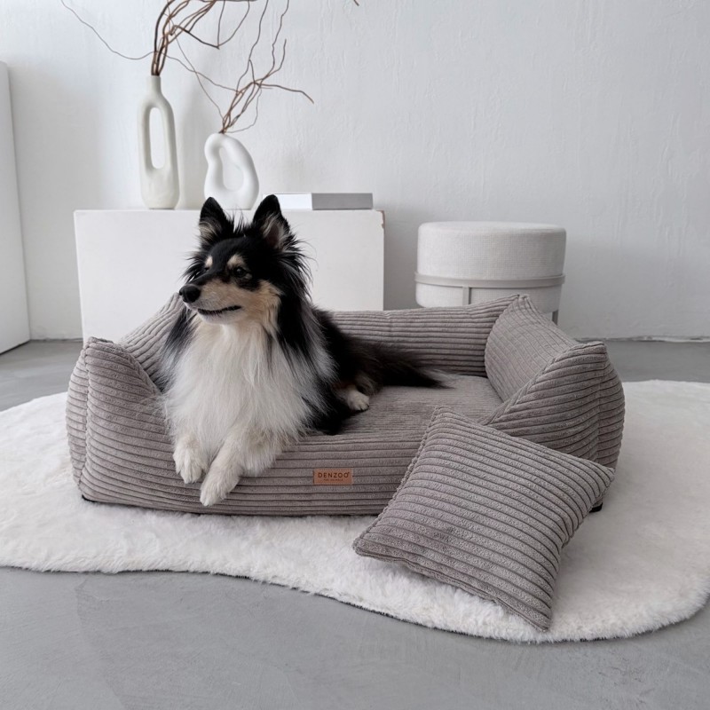 Denzoo hondenmanden Orthopedische Hondenmand Rimini Brede Rib Corduroy & VISCO Memory Foam Orthopedische Hondenmand Rimini Brede Rib Corduroy & VISCO Memory Foam - Afbeelding 44