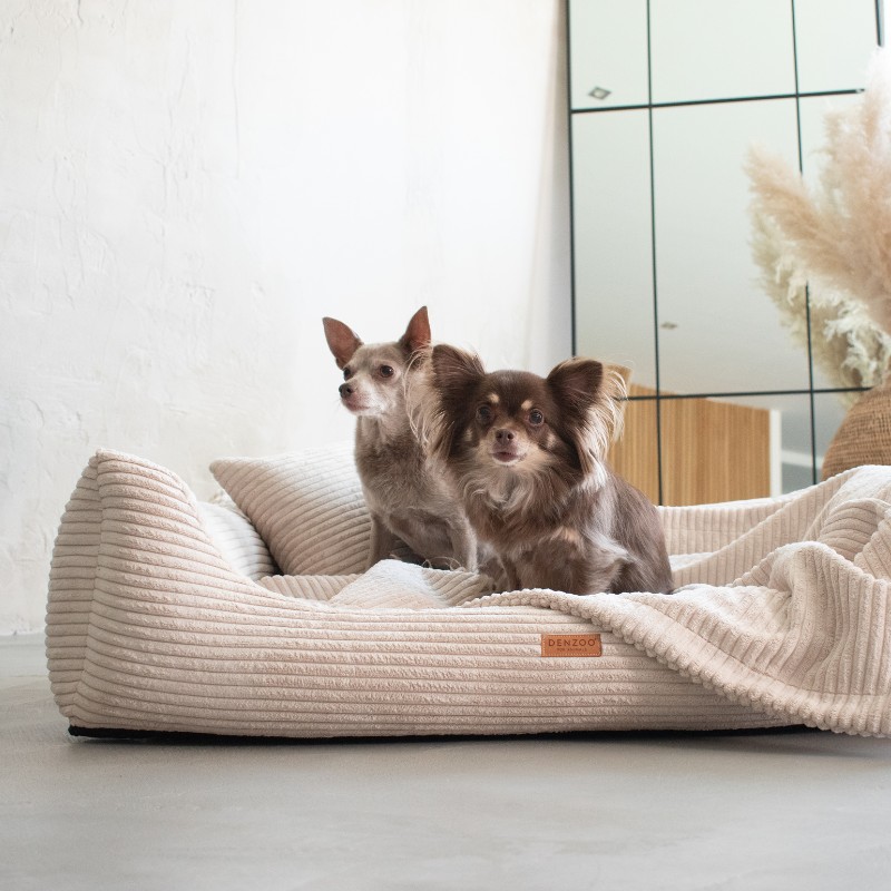 Denzoo hondenmanden Orthopedische Hondenmand Rimini Brede Rib Corduroy & VISCO Memory Foam Orthopedische Hondenmand Rimini Brede Rib Corduroy & VISCO Memory Foam - Afbeelding 17