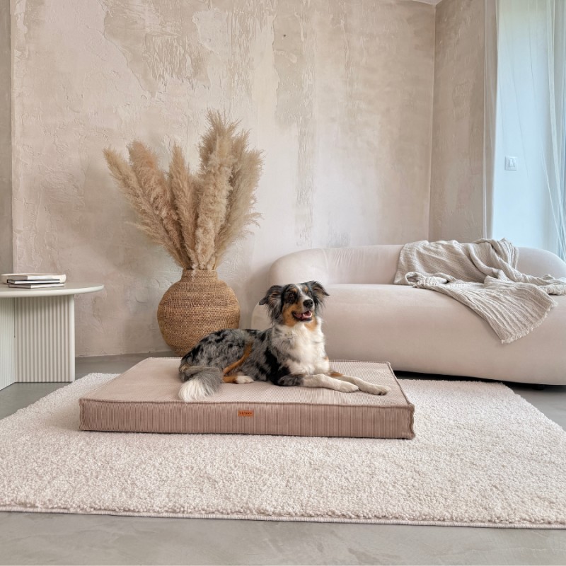 Denzoo hondenmanden Denzoo Torino Taupe – Orthopedisch Hondenmatras met VISCO Memory Foam Denzoo Torino Taupe – Orthopedisch Hondenmatras met VISCO Memory Foam - Afbeelding 3