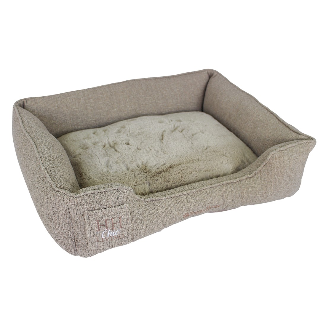 Happy House Happy House Orthopedische Hondenmand Chic Boucle Beige Happy House Orthopedische Hondenmand Chic Boucle Beige - Afbeelding 2