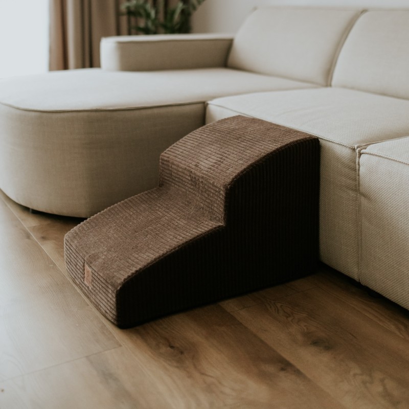 Denzoo Orthopedische Hondenmanden Hondentrap Milano Grijs – Honden Trap voor Bank en Bed – Wasbare Hoes Hondentrap Milano Grijs – Honden Trap voor Bank en Bed – Wasbare Hoes - Afbeelding 5