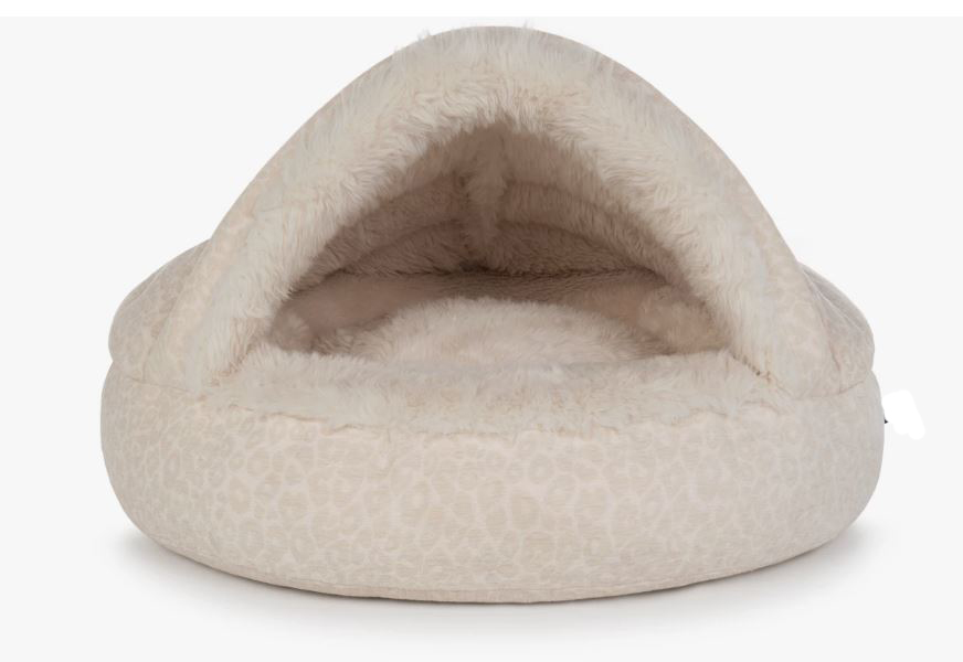 Kleine hondenmand Hondenmand Snuggle Cave Serengeti Deluxe Crème Hondenmand Snuggle Cave Serengeti Deluxe Crème - Afbeelding 2
